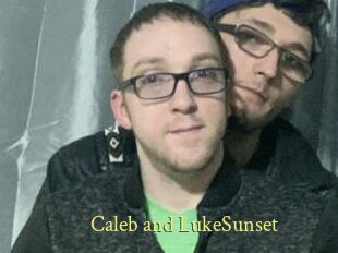 Caleb_and_LukeSunset
