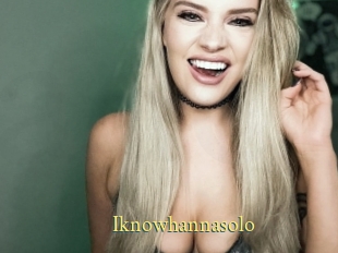 Iknowhannasolo
