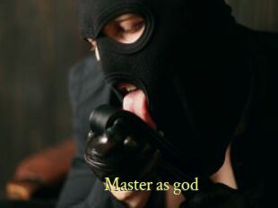 Master_as_god