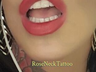 RoseNeckTattoo